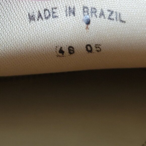 Trotters Women's Loafers Cream Leather Slip On Comfort Shoes Made in Brazil - Picture 9 of 9